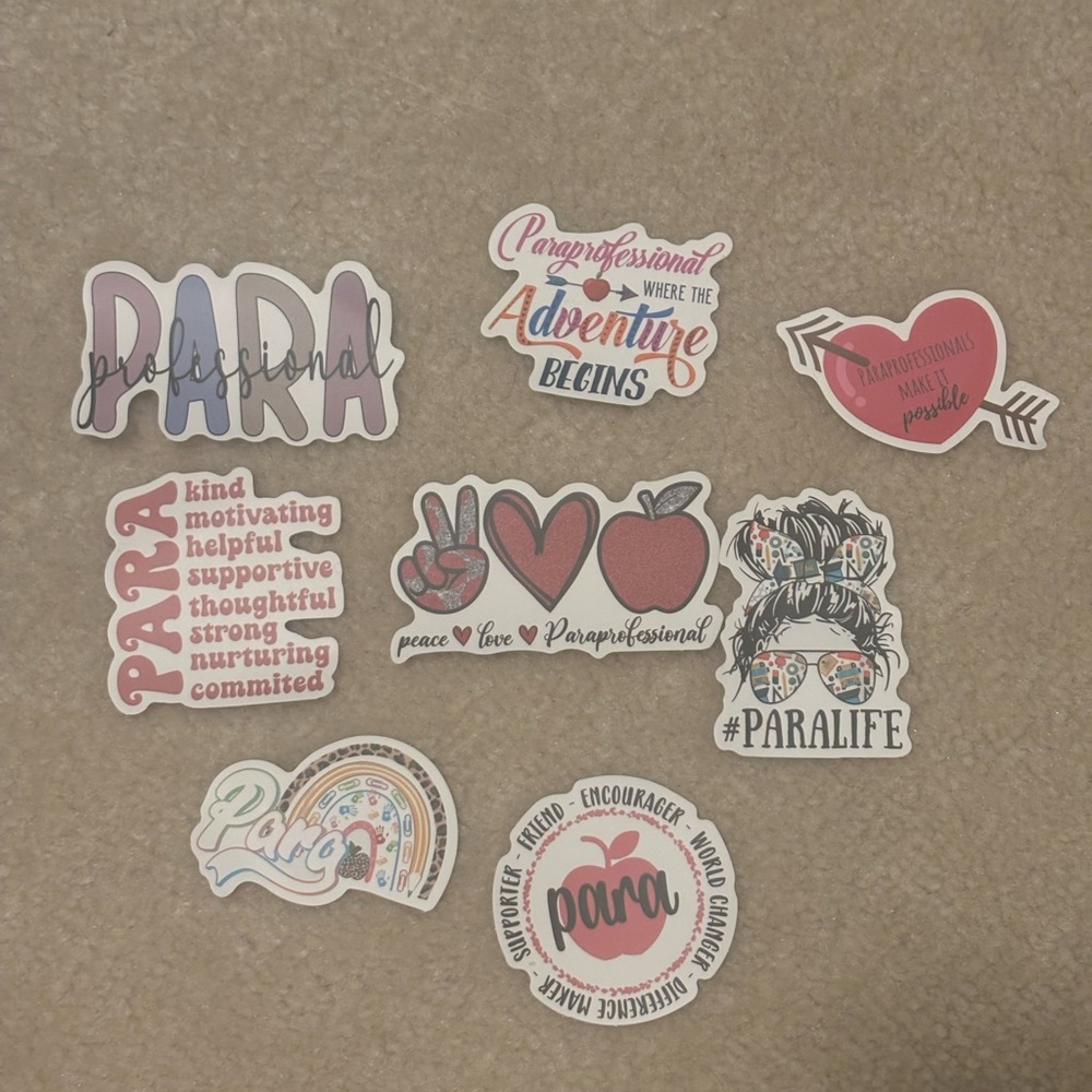 Para Stickers Set